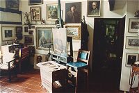 Helen Van Wyk's home studio